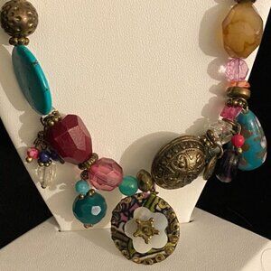 PIER ONE TURQUOISE NECKLACE (VERY CUTE!!!)